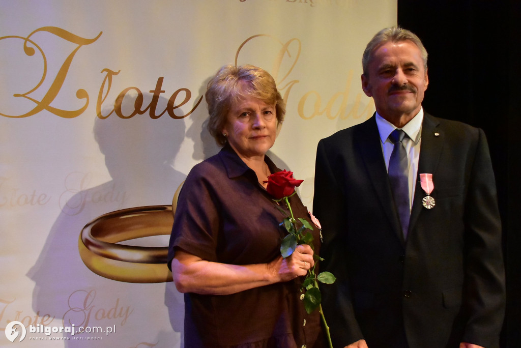 Biłgorajskie obchody Złotych Godów – 50 lat wspólnego życia i odznaczenia od Prezydenta RP