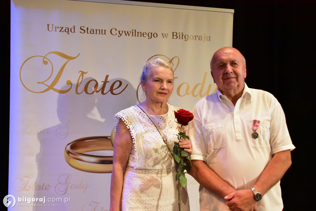 Biłgorajskie obchody Złotych Godów – 50 lat wspólnego życia i odznaczenia od Prezydenta RP