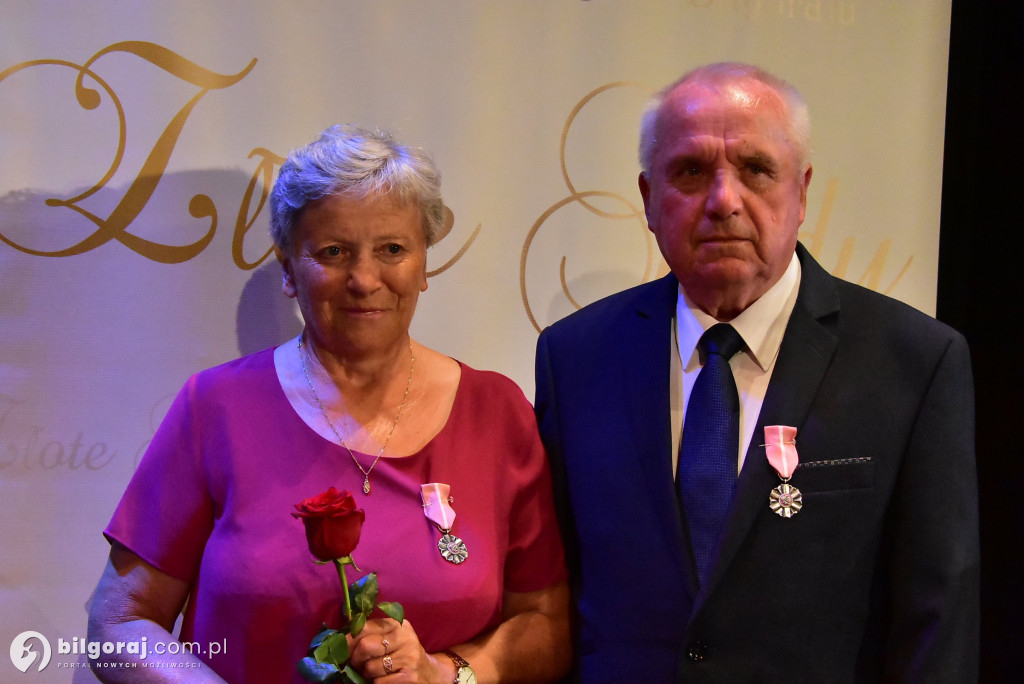 Biłgorajskie obchody Złotych Godów – 50 lat wspólnego życia i odznaczenia od Prezydenta RP