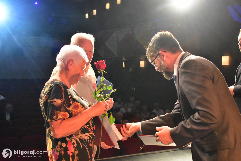 Biłgorajskie obchody Złotych Godów – 50 lat wspólnego życia i odznaczenia od Prezydenta RP