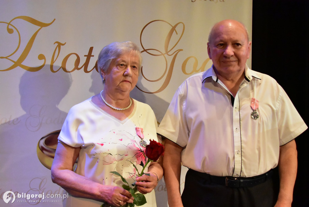 Biłgorajskie obchody Złotych Godów – 50 lat wspólnego życia i odznaczenia od Prezydenta RP