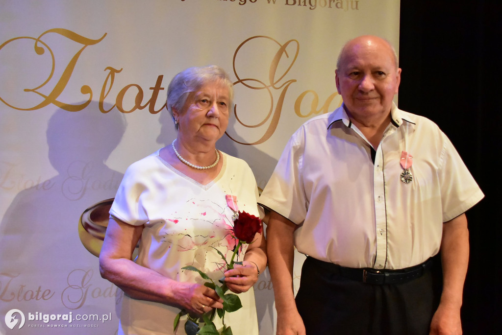 Biłgorajskie obchody Złotych Godów – 50 lat wspólnego życia i odznaczenia od Prezydenta RP