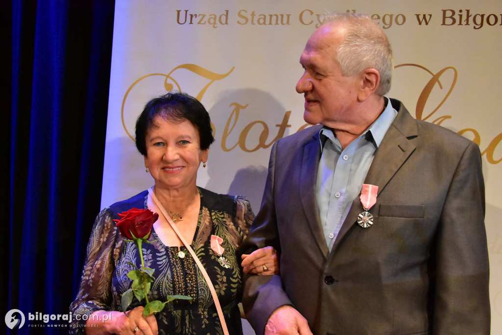 Biłgorajskie obchody Złotych Godów – 50 lat wspólnego życia i odznaczenia od Prezydenta RP