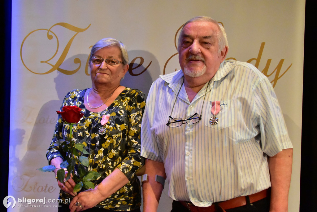 Biłgorajskie obchody Złotych Godów – 50 lat wspólnego życia i odznaczenia od Prezydenta RP