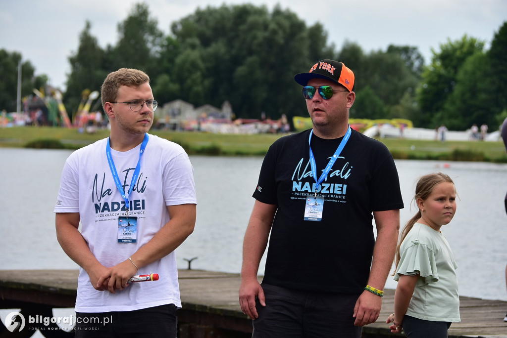 Chapeau bas Damian... Pływak z Biłgoraja przepłynął 100 km