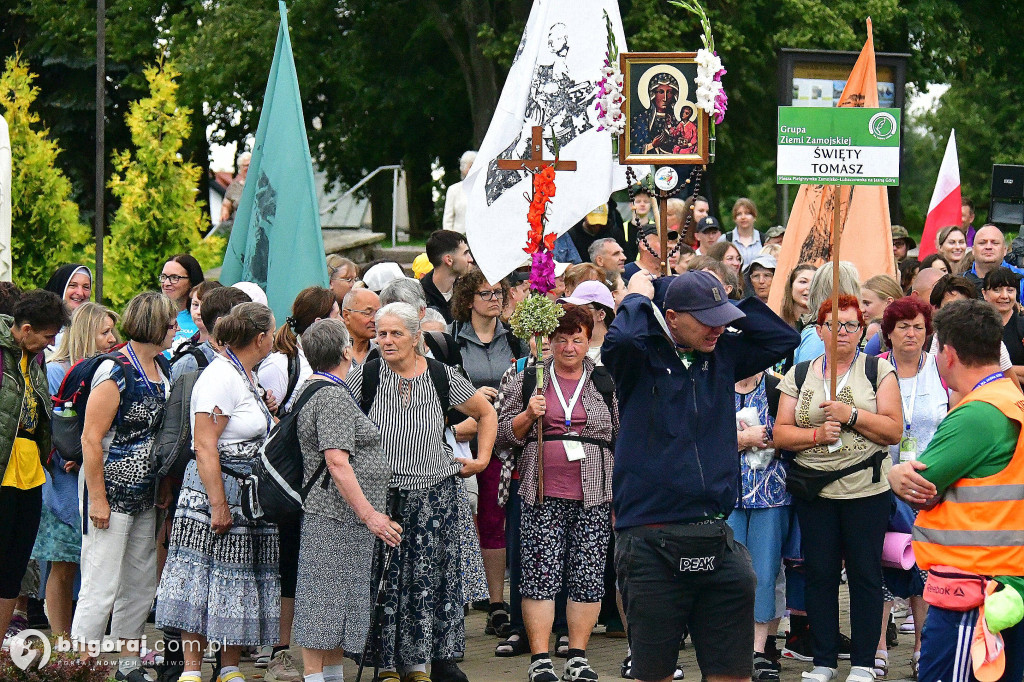 Pielgrzymi wyruszyli z Biłgoraja
