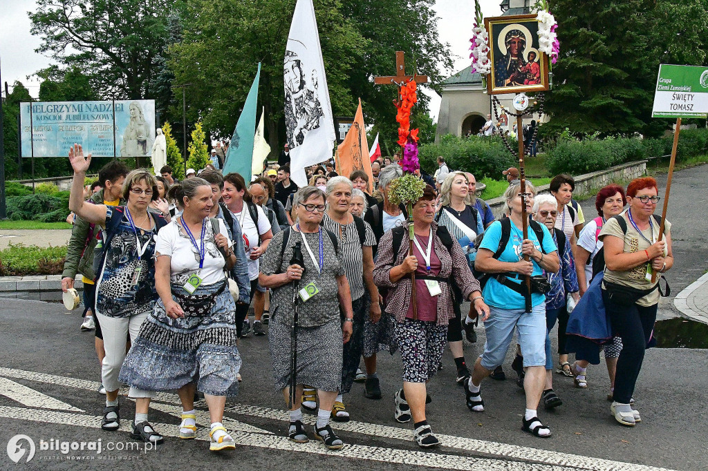 Pielgrzymi wyruszyli z Biłgoraja