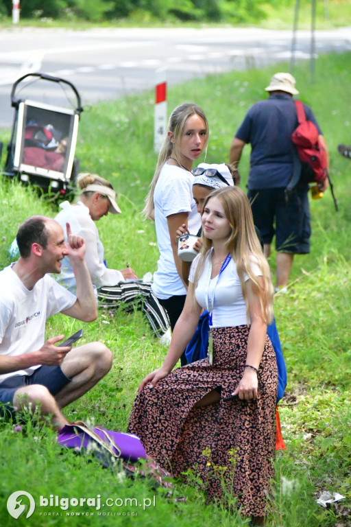 Pielgrzymi z Biłgoraja w połowie drogi