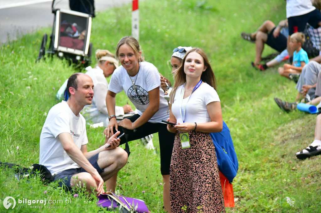 Pielgrzymi z Biłgoraja w połowie drogi