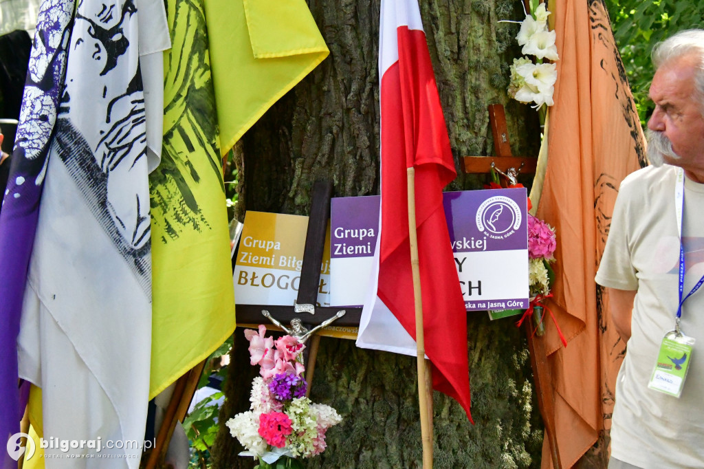 Pielgrzymi z Biłgoraja w połowie drogi