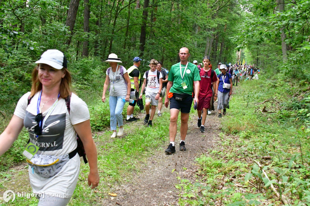 Pielgrzymi z Biłgoraja w połowie drogi