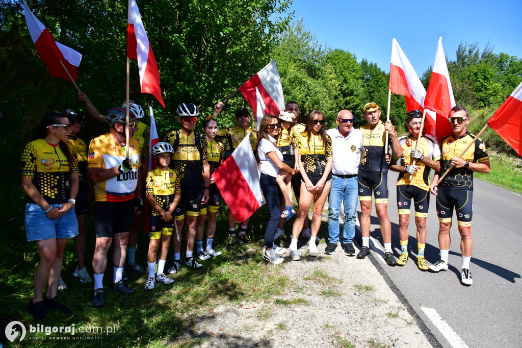 Kolarski wyścig kobiet przejechał przez nasz powiat