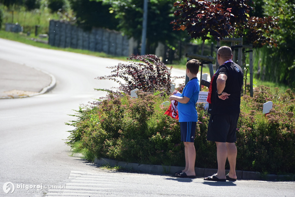 Kolarski wyścig kobiet przejechał przez nasz powiat