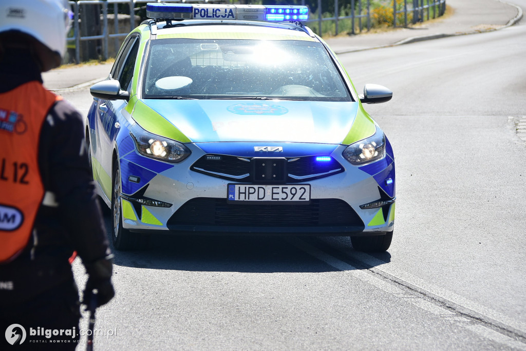Kolarski wyścig kobiet przejechał przez nasz powiat