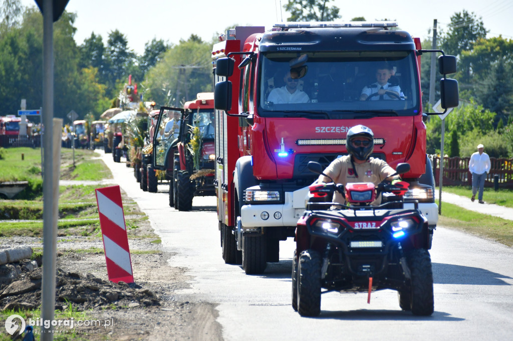 Dożynki gminne w Różańcu Pierwszym Święto plonów gminy Tarnogród