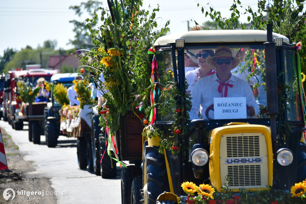 Dożynki gminne w Różańcu Pierwszym Święto plonów gminy Tarnogród