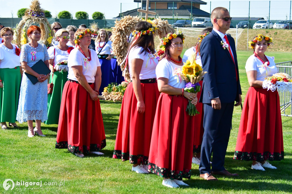 Dożynki gminne w Różańcu Pierwszym Święto plonów gminy Tarnogród