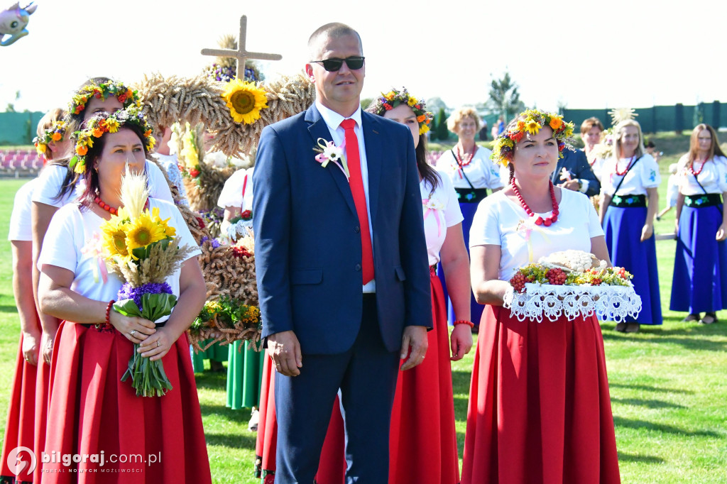 Dożynki gminne w Różańcu Pierwszym Święto plonów gminy Tarnogród