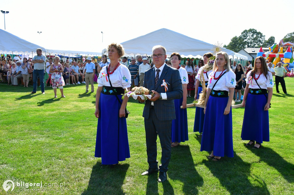 Dożynki gminne w Różańcu Pierwszym Święto plonów gminy Tarnogród