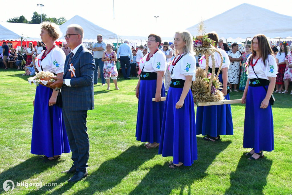 Dożynki gminne w Różańcu Pierwszym Święto plonów gminy Tarnogród