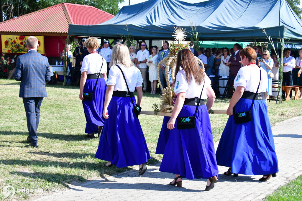 Dożynki gminne w Różańcu Pierwszym Święto plonów gminy Tarnogród