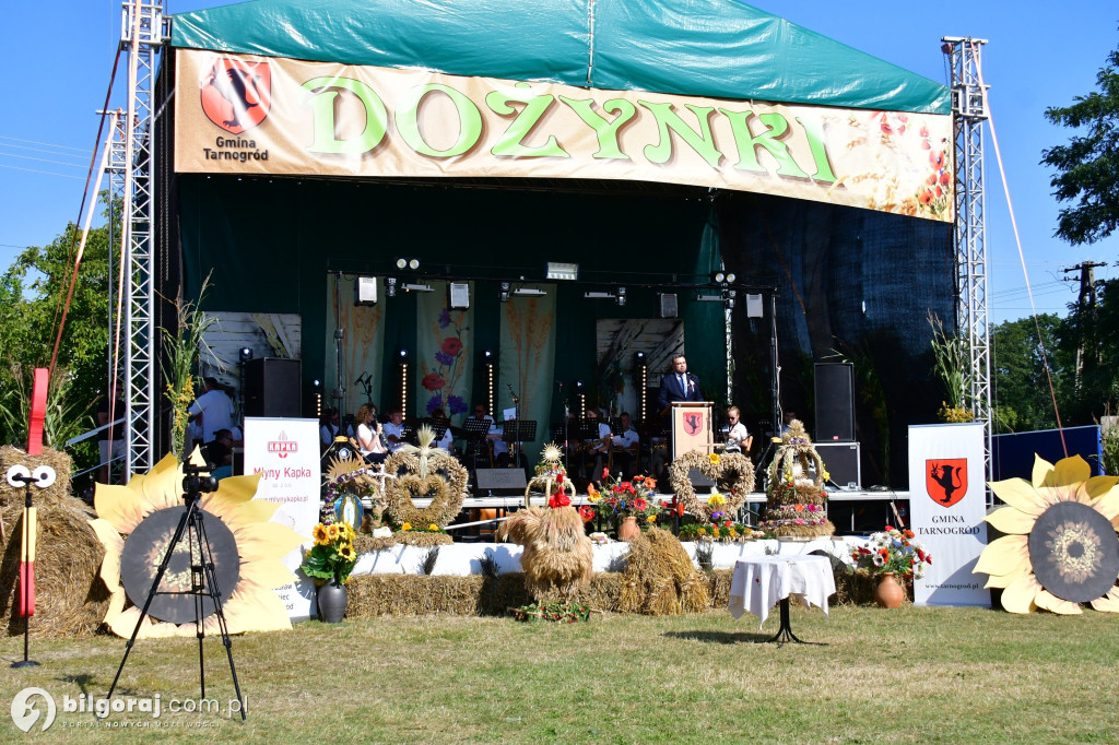 Dożynki gminne w Różańcu Pierwszym Święto plonów gminy Tarnogród