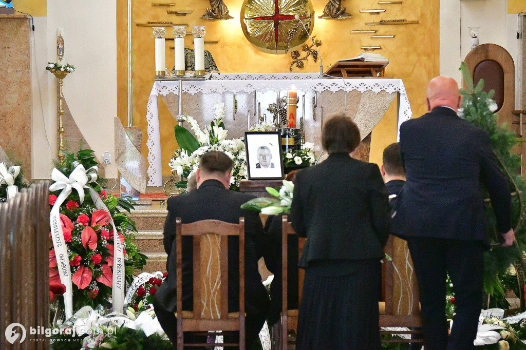 Ostatnia ziemska droga śp. Szczepana Łubiarza