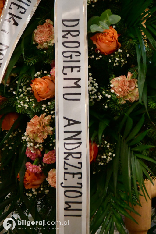 Pożegnanie Andrzeja Sagana – wieloletniego piłkarza i pasjonata sportu z Biłgoraja