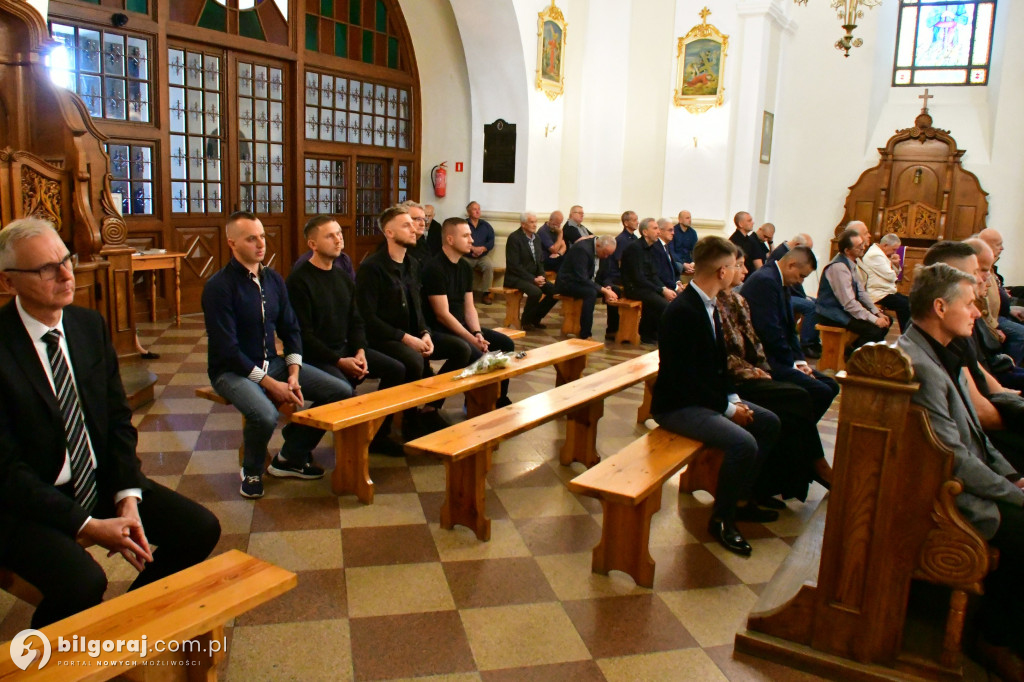 Pożegnanie Andrzeja Sagana – wieloletniego piłkarza i pasjonata sportu z Biłgoraja