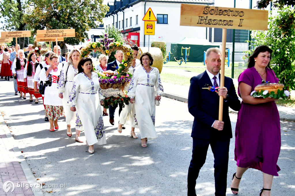 Dożynki gminno - parafialne w Biszczy