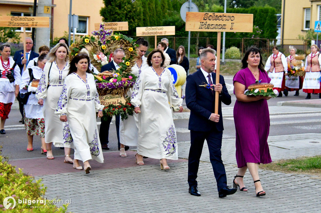 Dożynki gminno - parafialne w Biszczy