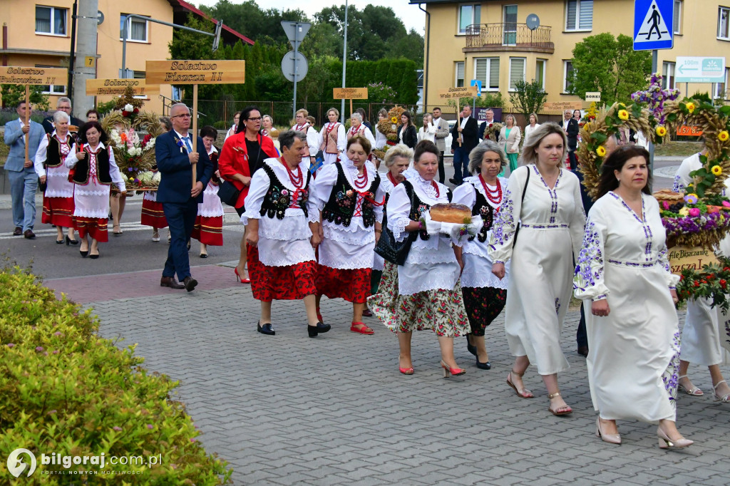 Dożynki gminno - parafialne w Biszczy