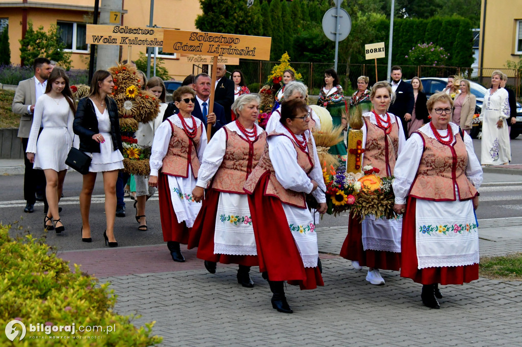 Dożynki gminno - parafialne w Biszczy