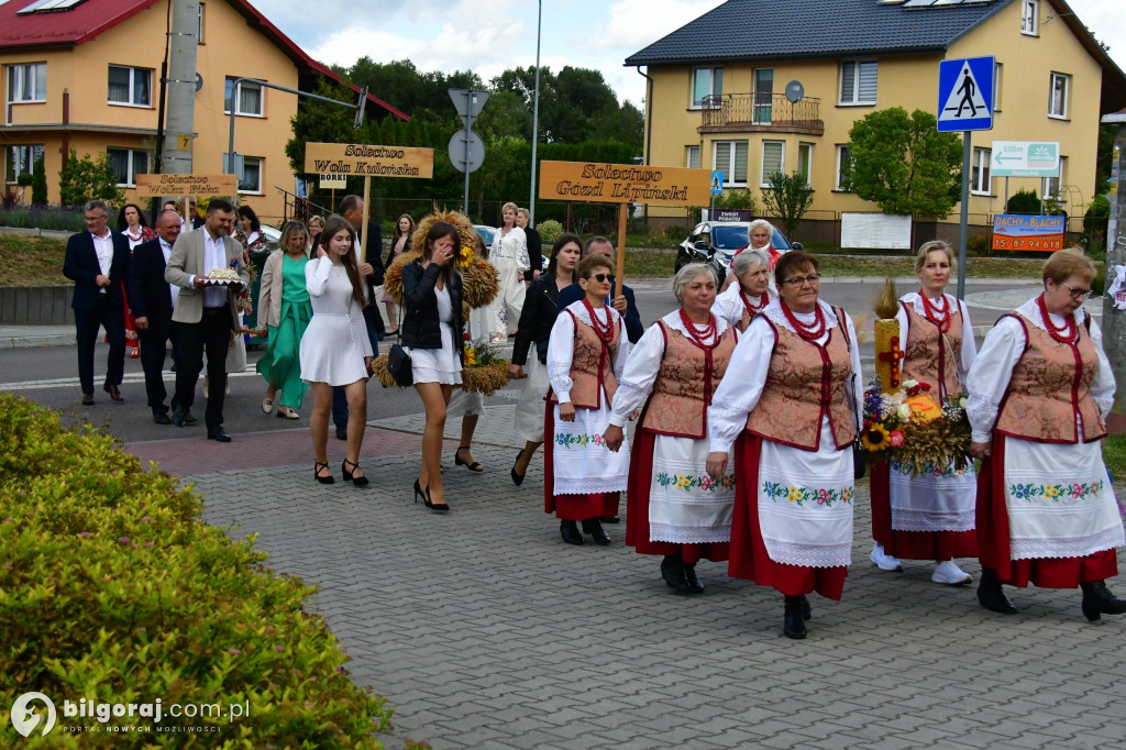 Dożynki gminno - parafialne w Biszczy