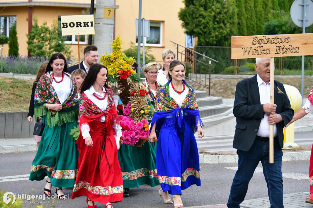 Dożynki gminno - parafialne w Biszczy