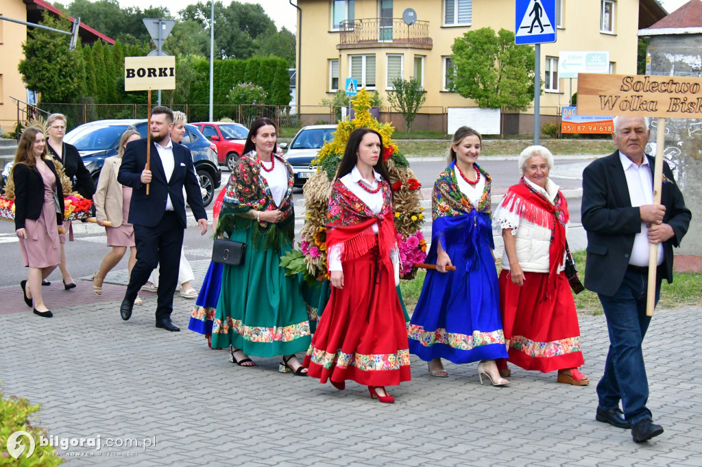 Dożynki gminno - parafialne w Biszczy