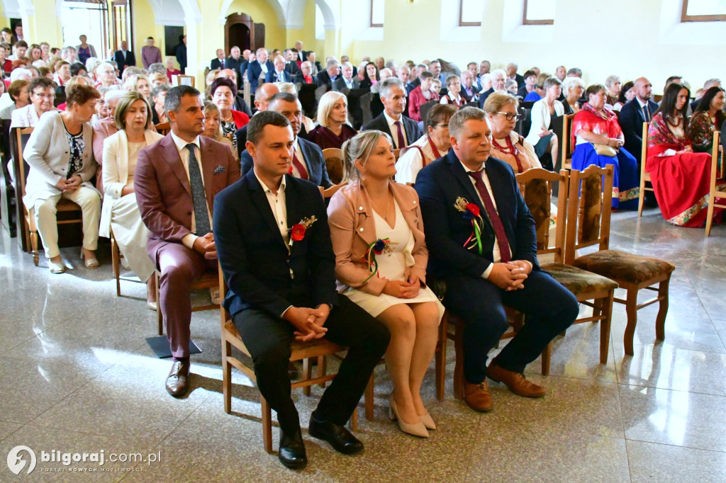 Dożynki gminno - parafialne w Biszczy