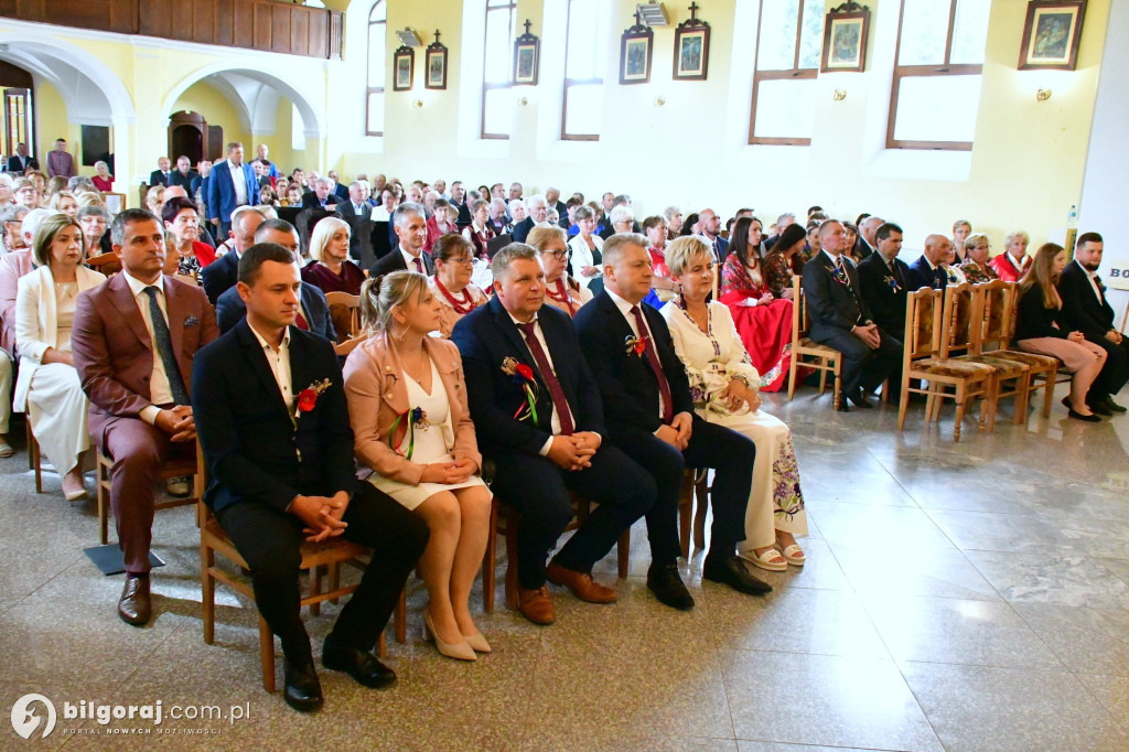 Dożynki gminno - parafialne w Biszczy