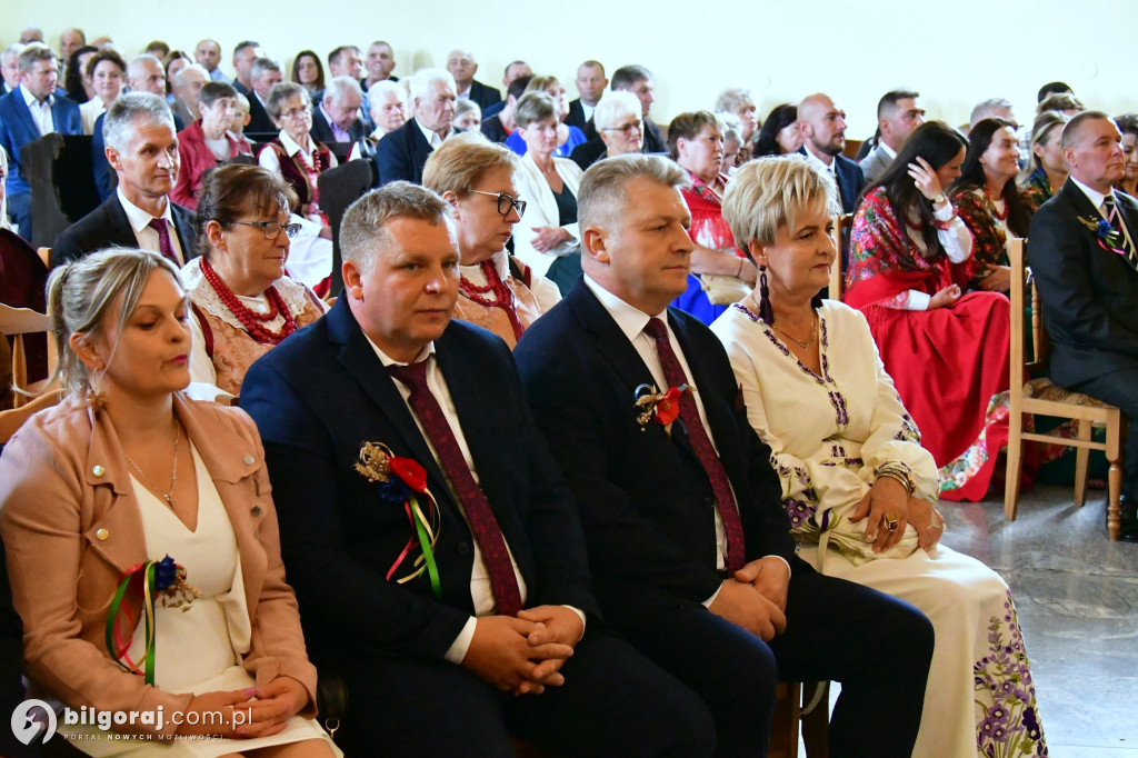 Dożynki gminno - parafialne w Biszczy