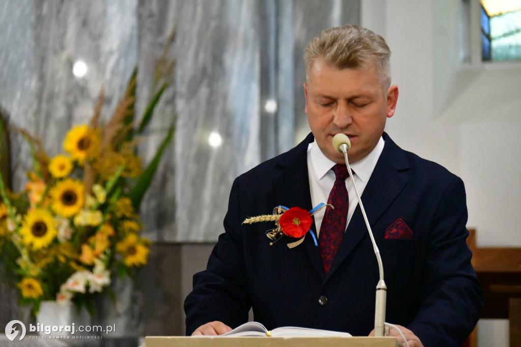 Dożynki gminno - parafialne w Biszczy