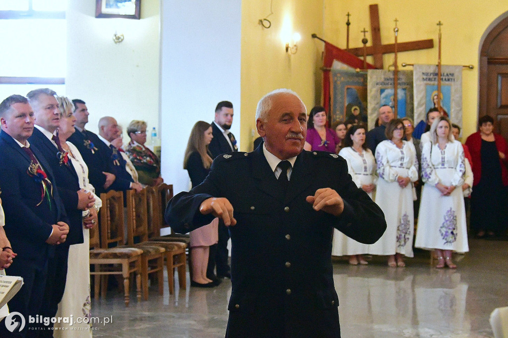 Dożynki gminno - parafialne w Biszczy
