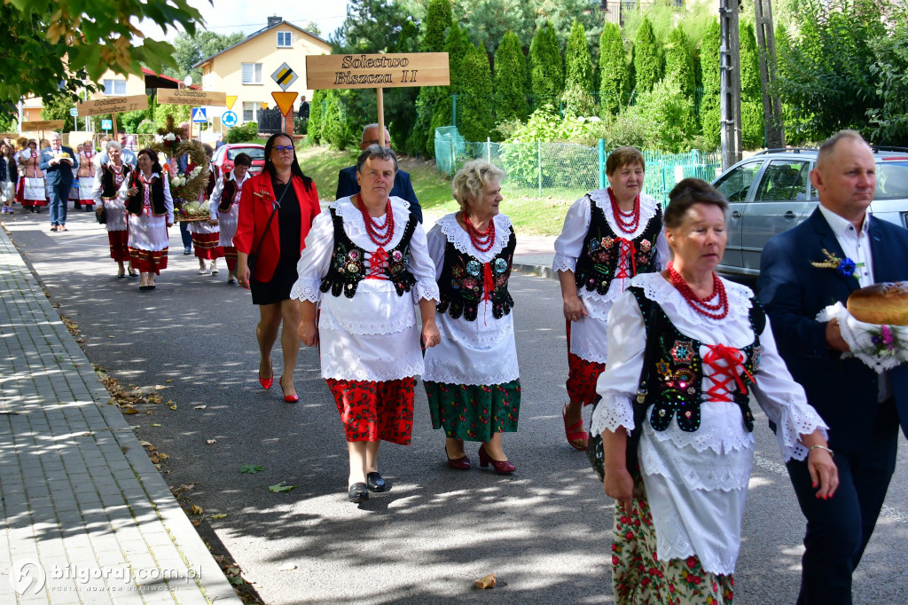 Dożynki gminno - parafialne w Biszczy