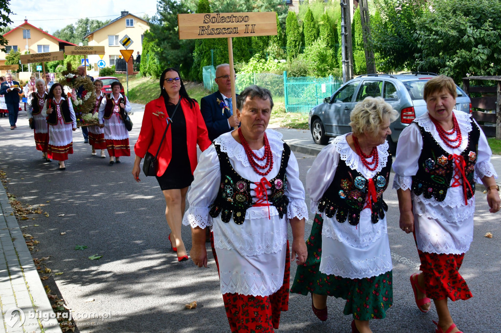 Dożynki gminno - parafialne w Biszczy