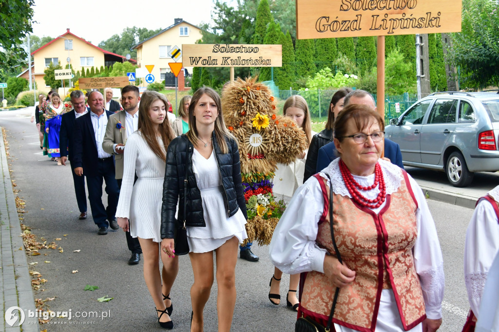 Dożynki gminno - parafialne w Biszczy