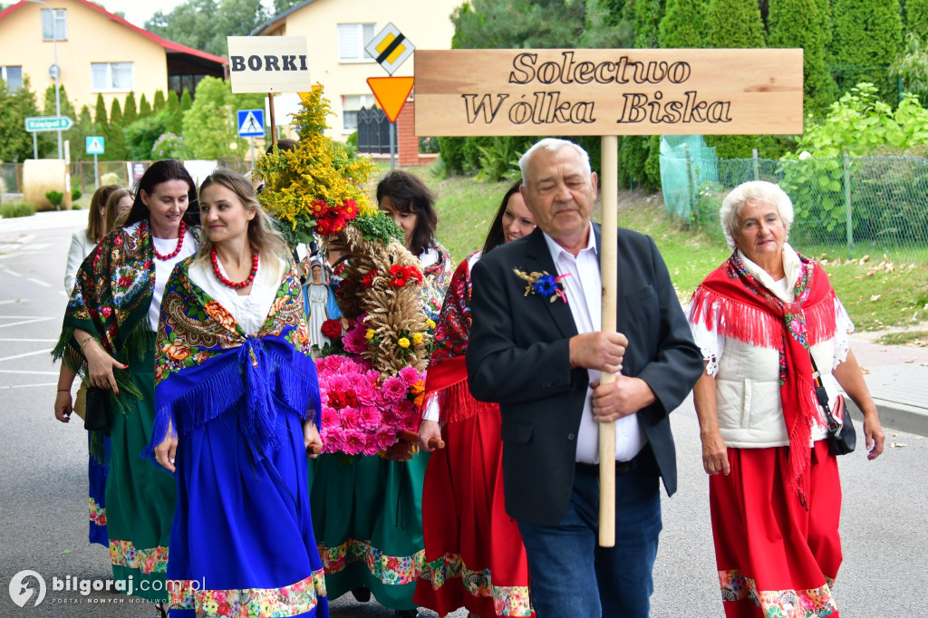 Dożynki gminno - parafialne w Biszczy