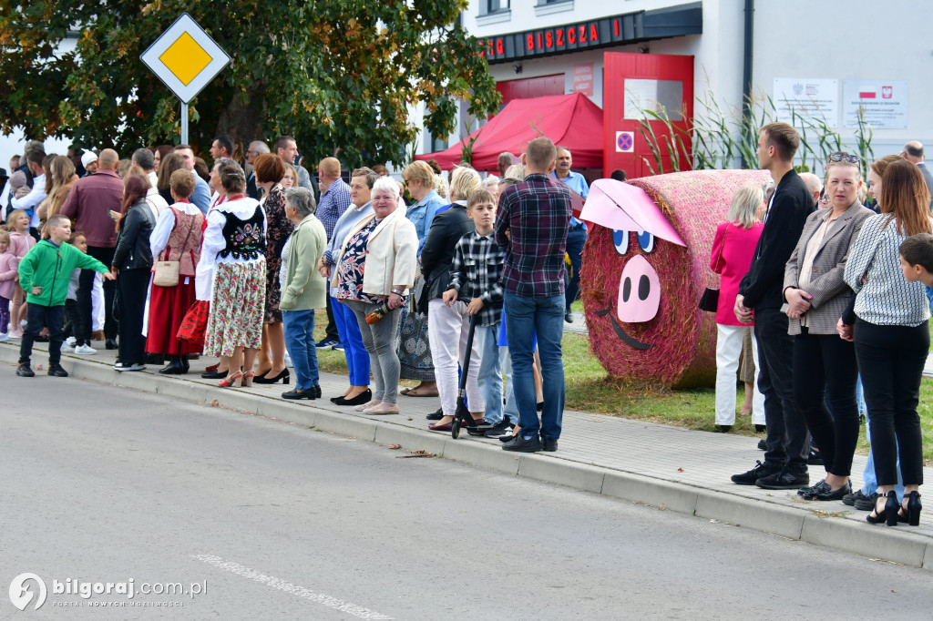 Dożynki gminno - parafialne w Biszczy