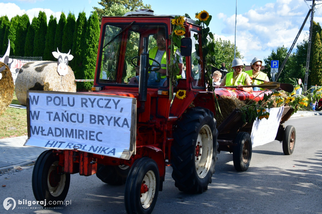 Dożynki gminno - parafialne w Biszczy