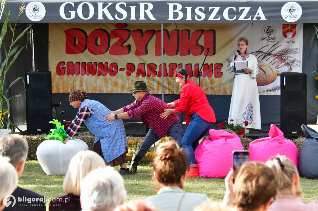 Dożynki gminno - parafialne w Biszczy