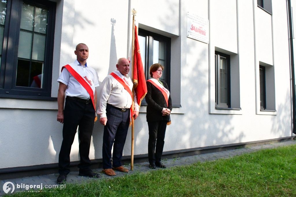 Biłgoraj uczcił porozumienia sierpniowe w 45. rocznicę ich podpisania