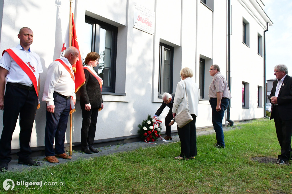 Biłgoraj uczcił porozumienia sierpniowe w 45. rocznicę ich podpisania